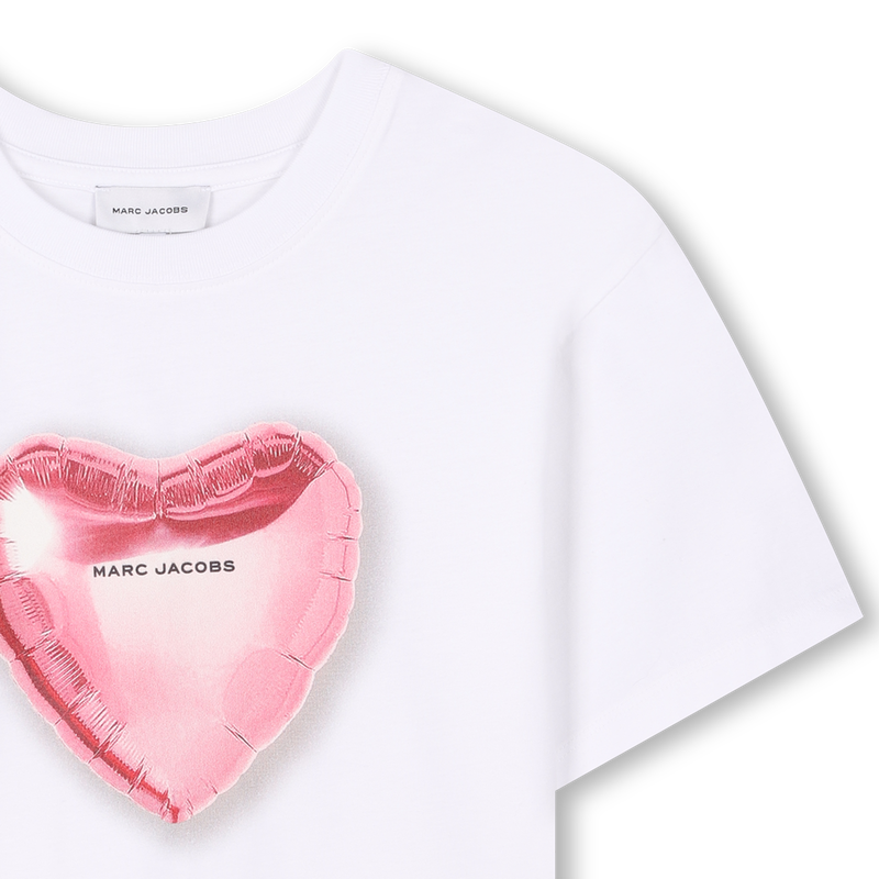 Feestelijk T-shirt van katoen MARC JACOBS 
                        GIRL