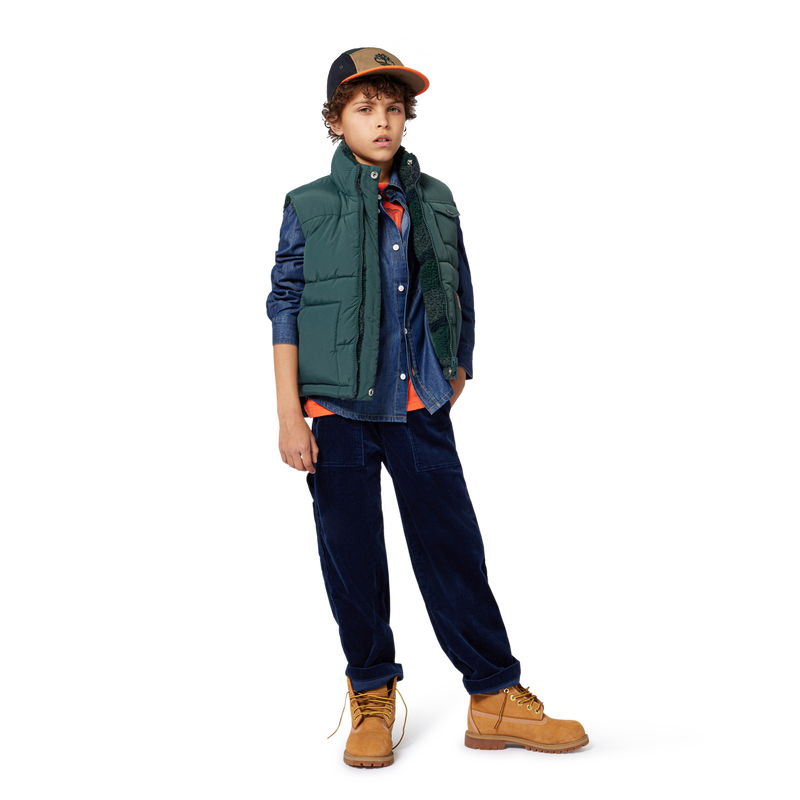 Denim overhemd met lange mouwen TIMBERLAND 
                        BOY