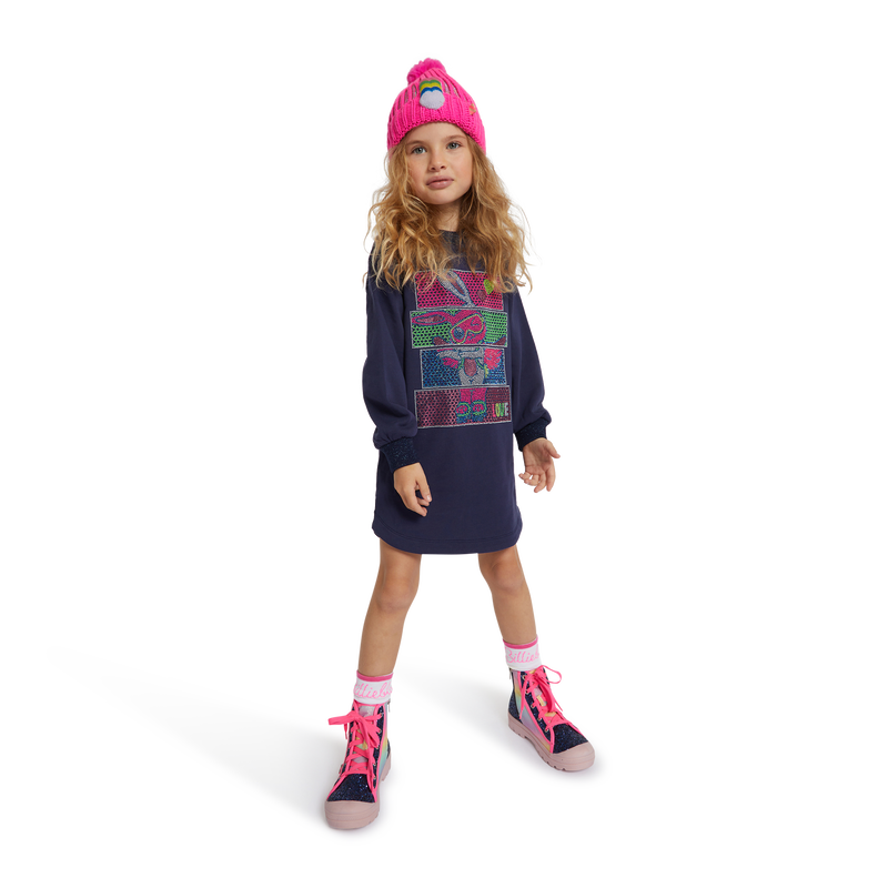 Laarzen met lovertjes (rits)