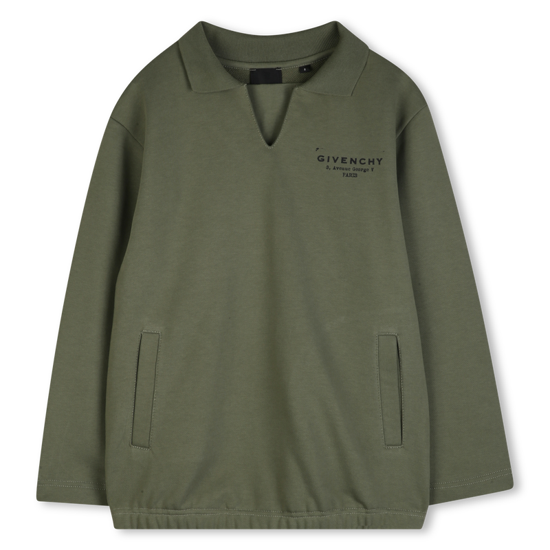 FLEECE SWEATSHIRT GIVENCHY 
                        BOY