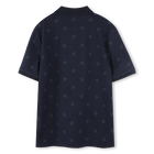 Polo met rechte snit en print BOSS 
                    BOY