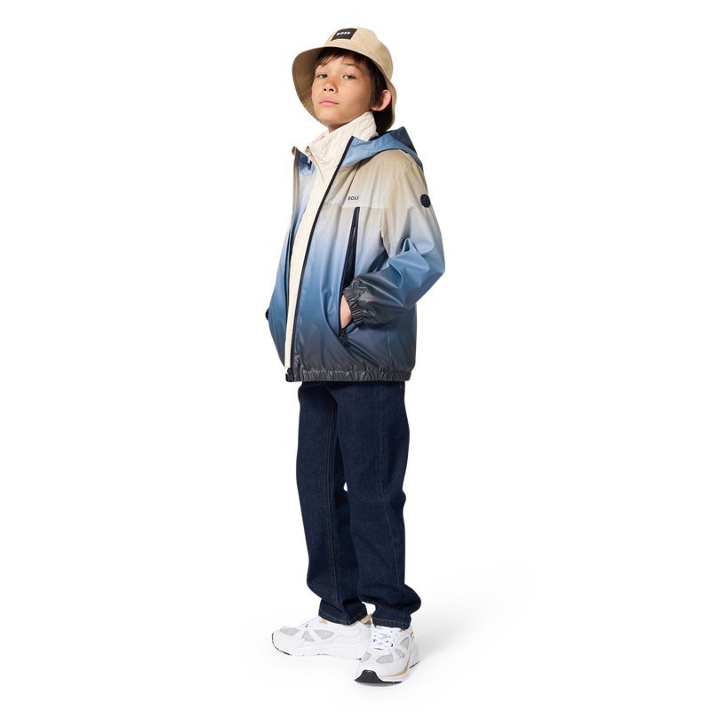 SNEAKERS MET VETERS BOSS 
                    BOY