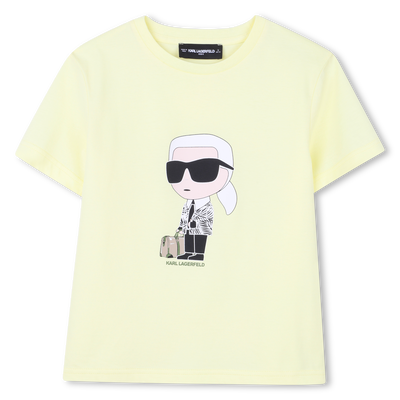 T-SHIRT MET KORTE MOUWEN KARL LAGERFELD KIDS BOY