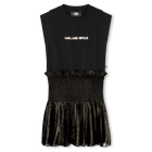 Jurk uit meerdere stoffen KARL LAGERFELD KIDS 
                    GIRL