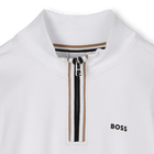 Staand sweatshirt met rits BOSS 
                    BOY