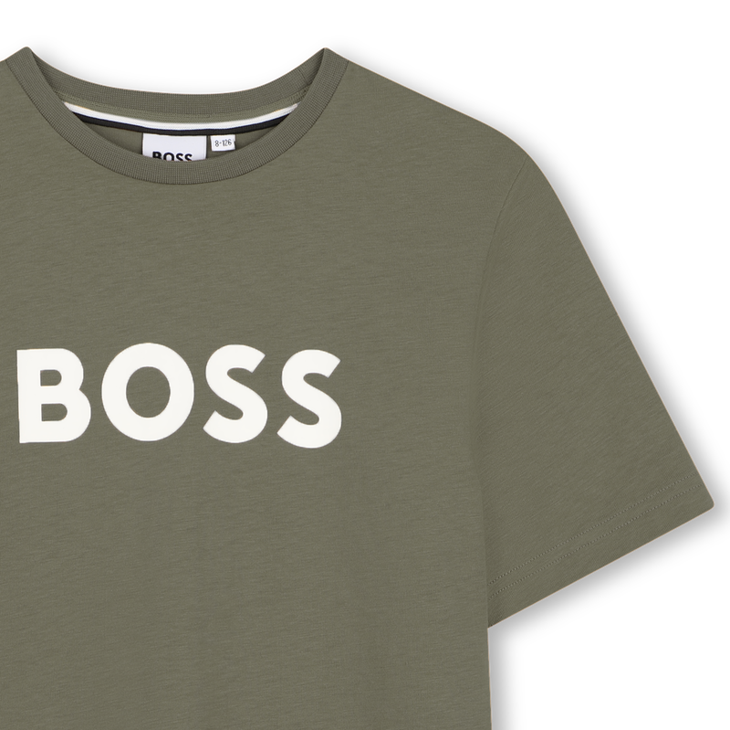 T-SHIRT MET KORTE MOUWEN BOSS 
                        BOY