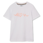 T-shirt met korte mouwen, WIT, hi-res