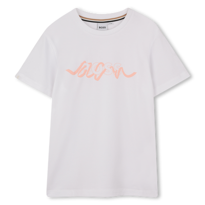 T-SHIRT MET KORTE MOUWEN BOSS GIRL