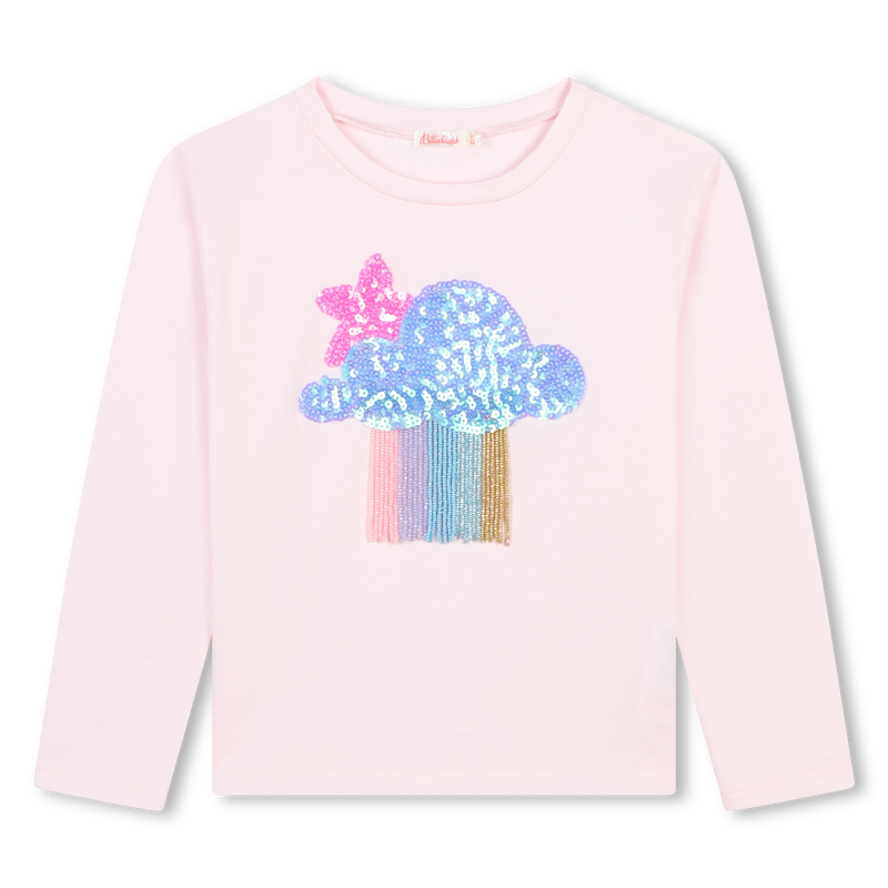 Katoenen T-shirt lange mouwen BILLIEBLUSH 
                        GIRL