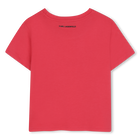 T-shirt met korte mouwen KARL LAGERFELD KIDS 
                    GIRL