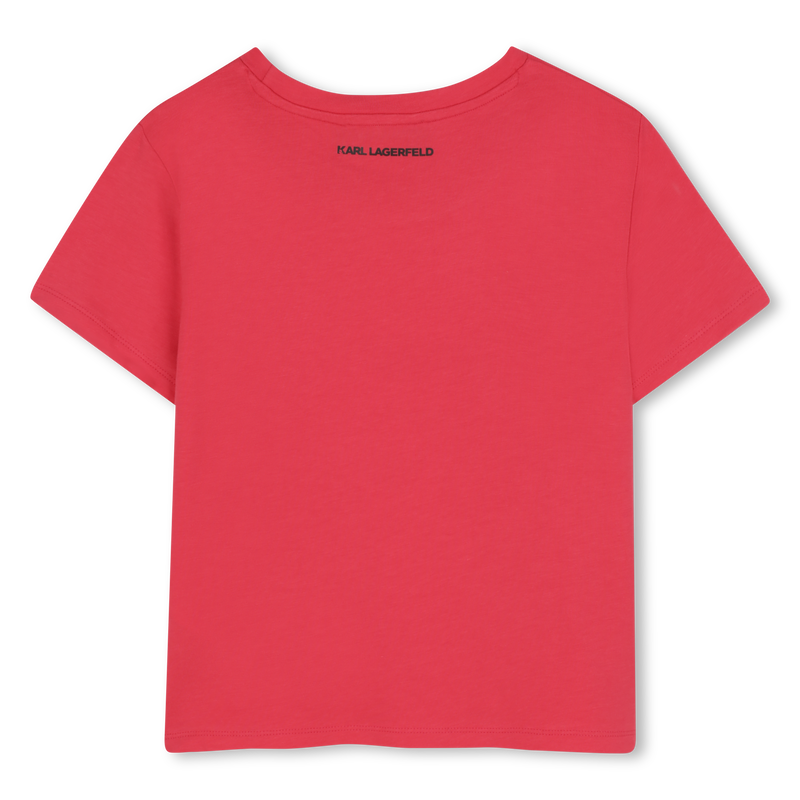 T-shirt met korte mouwen KARL LAGERFELD KIDS 
                        GIRL
