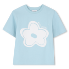 T-shirt met korte mouwen, LICHT BLAUW, hi-res