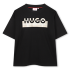 T-shirt met korte mouwen HUGO 
                    BOY