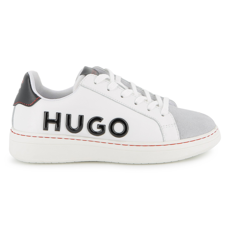SNEAKERS MET VETERS HUGO 
                        BOY
