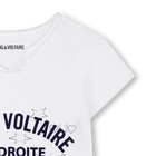T-shirt met Tunesische kraag ZADIG VOLTAIRE 
                    GIRL