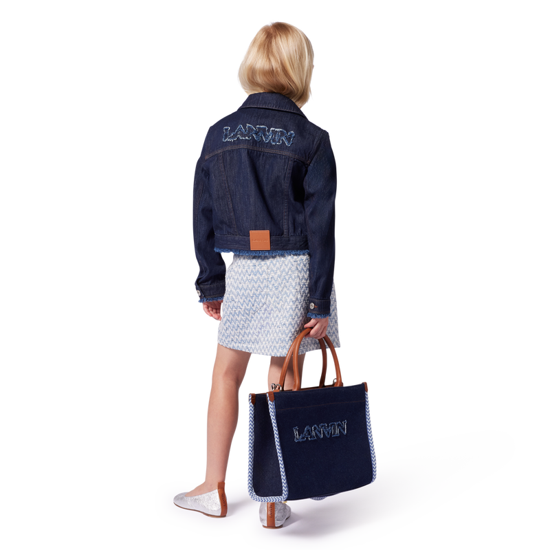 Wikkelrok van tweed LANVIN 
                        GIRL