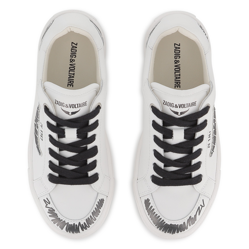 SNEAKERS MET VETERS ZADIG & VOLTAIRE 
                        BOY