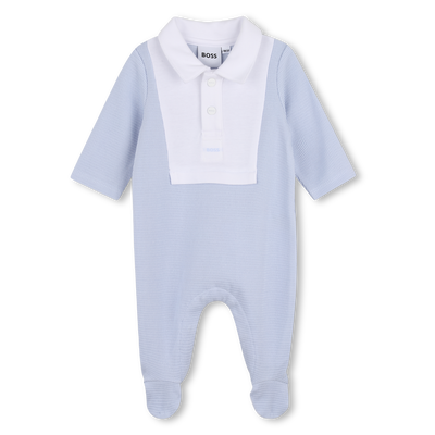 PYJAMA MET DRUKKNOOPSLUITING BOSS BOY