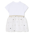 Formele jurk KARL LAGERFELD KIDS 
                    GIRL