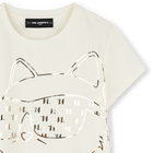 T-shirt met korte mouwen KARL LAGERFELD KIDS 
                    GIRL