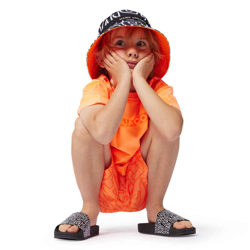 T-shirt met borduursel MARC JACOBS 
                        UNISEX