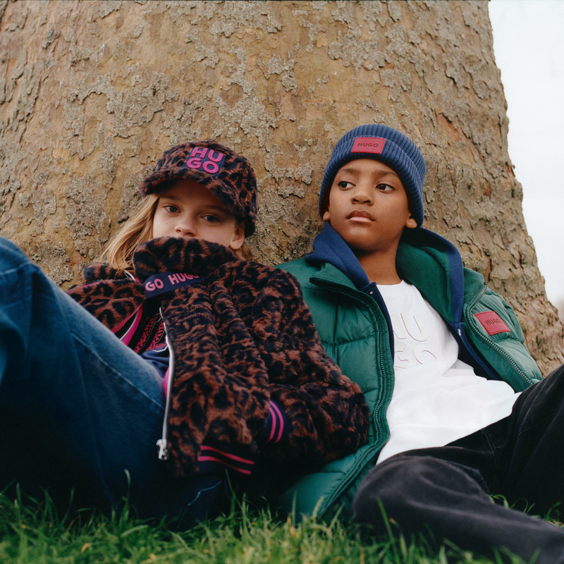 Waterafstotende anorak HUGO 
                        BOY