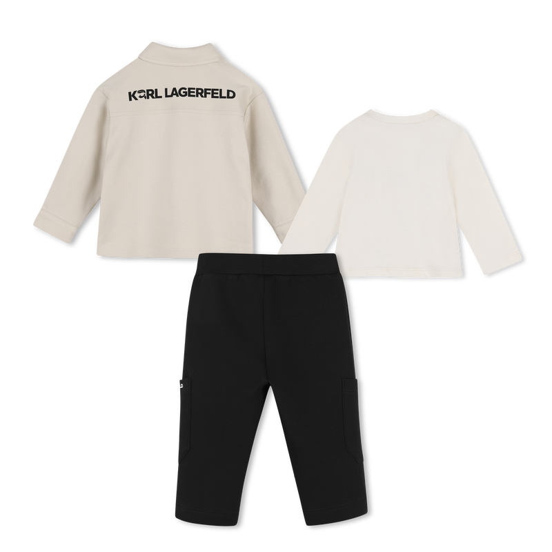 Joggingoutfit KARL LAGERFELD KIDS 
                        JONGEN