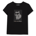 T-shirt KARL LAGERFELD KIDS 
                    GIRL