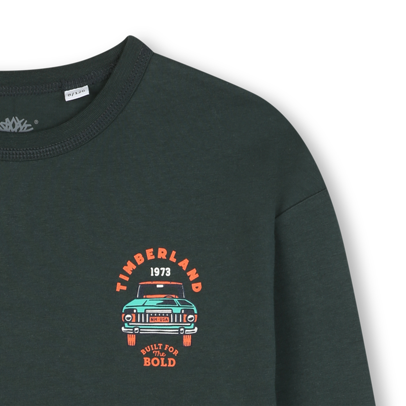 Jersey T-shirt met lange mouwen TIMBERLAND 
                        BOY