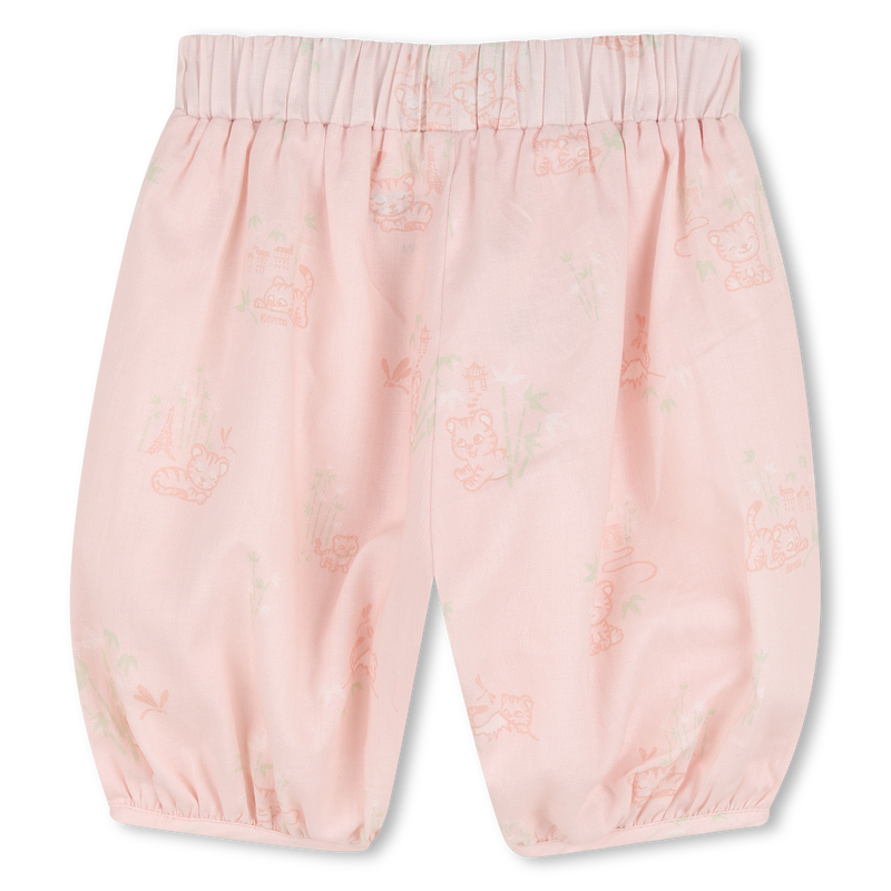 SET T-SHIRT, PYJAMA EN HOOFDBAND KENZO KIDS 
                        GIRL