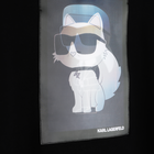 T-shirt met lange mouwen KARL LAGERFELD KIDS 
                    MEISJE
