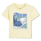 T-shirt met korte mouwen, STRO GEEL, hi-res