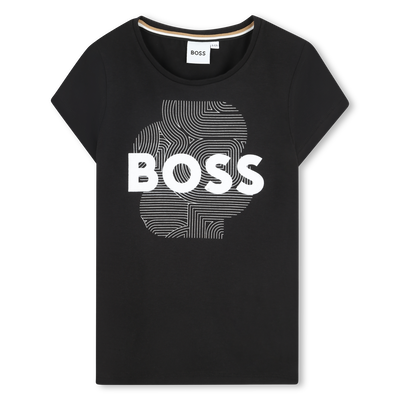T-shirt met korte mouwen BOSS GIRL