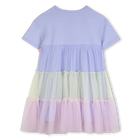 Bi-materiaal jurk BILLIEBLUSH 
                    GIRL