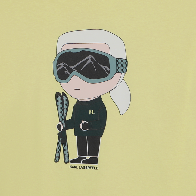 T-shirt met lange mouwen KARL LAGERFELD KIDS 
                        BOY