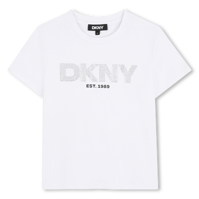 T-SHIRT MET KORTE MOUWEN DKNY GIRL