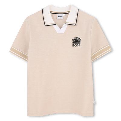 POLOSHIRT MET KORTE MOUWEN BOSS BOY