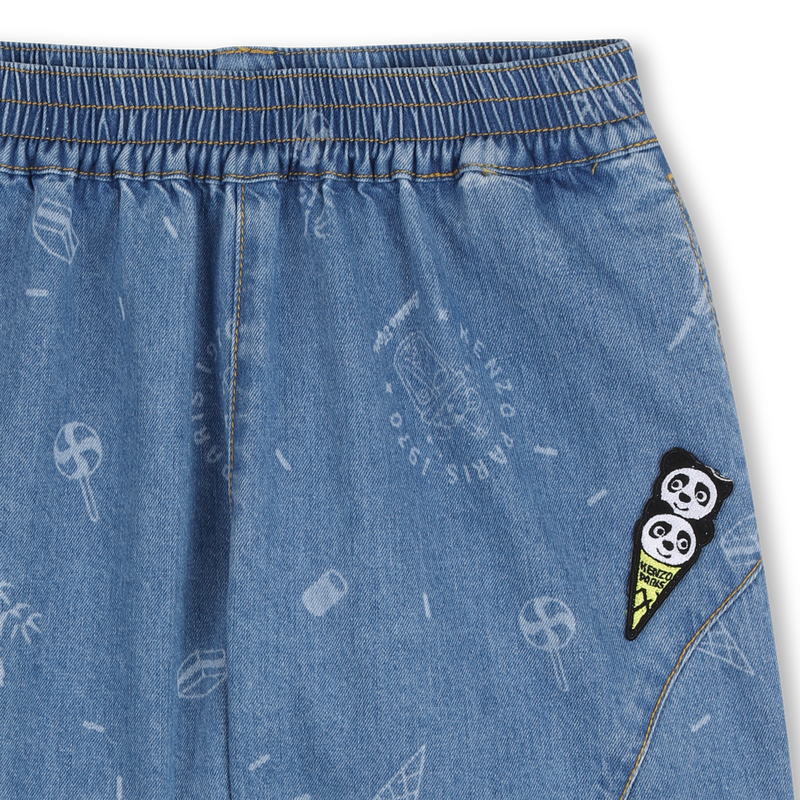 DENIM KORTE BROEK KENZO KIDS 
                        GIRL