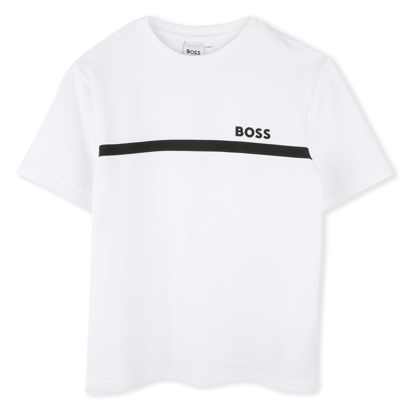 T-SHIRT MET KORTE MOUWEN BOSS 
                        BOY
