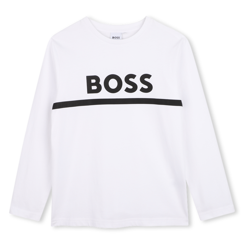 T-SHIRT LANGE MOUWEN BOSS 
                        BOY