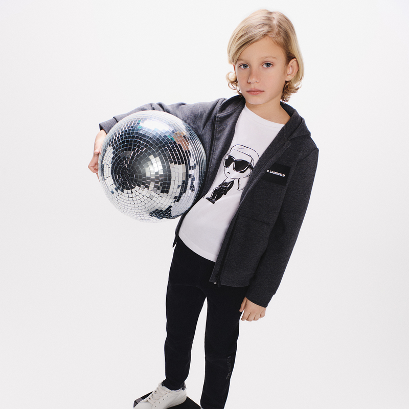 Lage sneakers met veters KARL LAGERFELD KIDS 
                    BOY