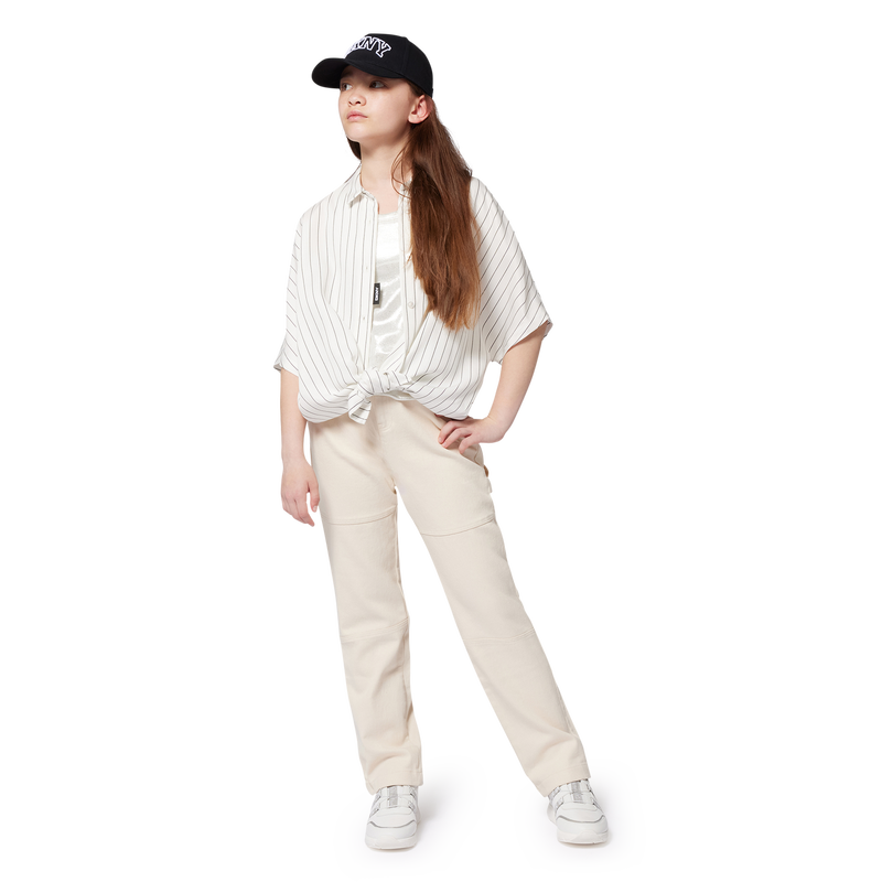 Pet van katoenen keperstof DKNY 
                        UNISEX
