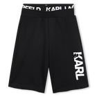 Bermuda van dubbele jersey KARL LAGERFELD KIDS 
                    BOY
