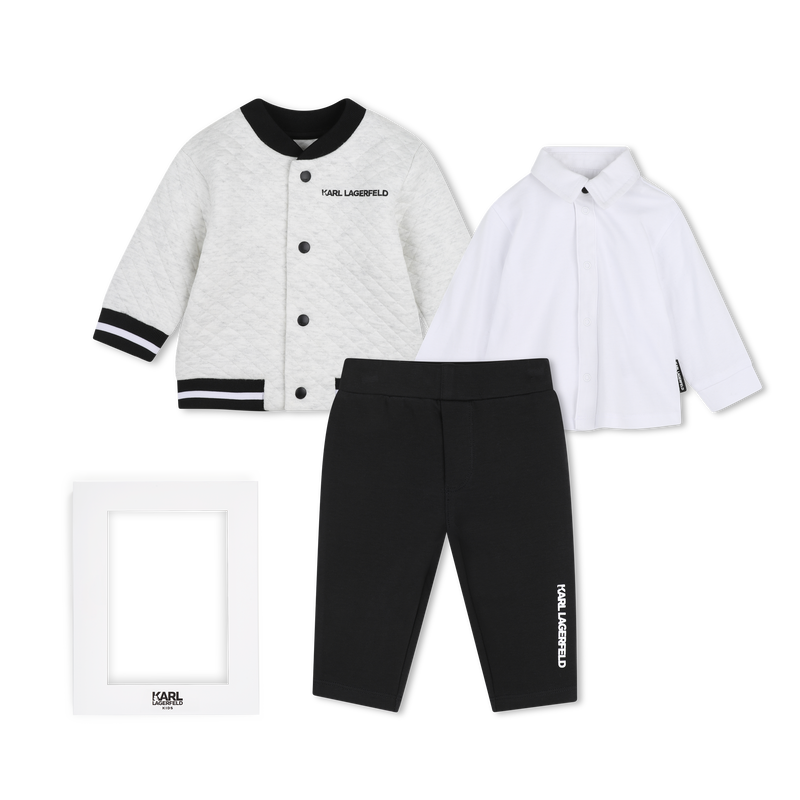 Joggingoutfit KARL LAGERFELD KIDS 
                        BOY