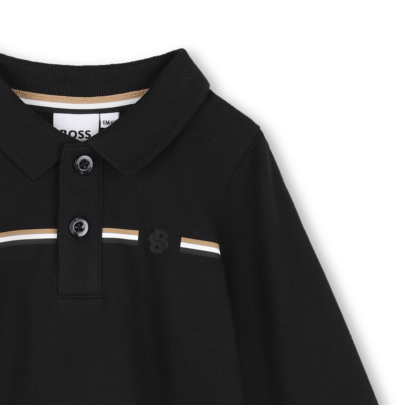 Polo met lange mouwen BOSS 
                        BOY