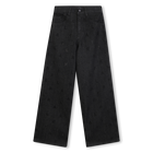 Denim broek KARL LAGERFELD KIDS 
                    GIRL