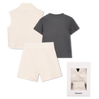 Cardigan, t-shirt en korte broek set TIMBERLAND 
                    BOY