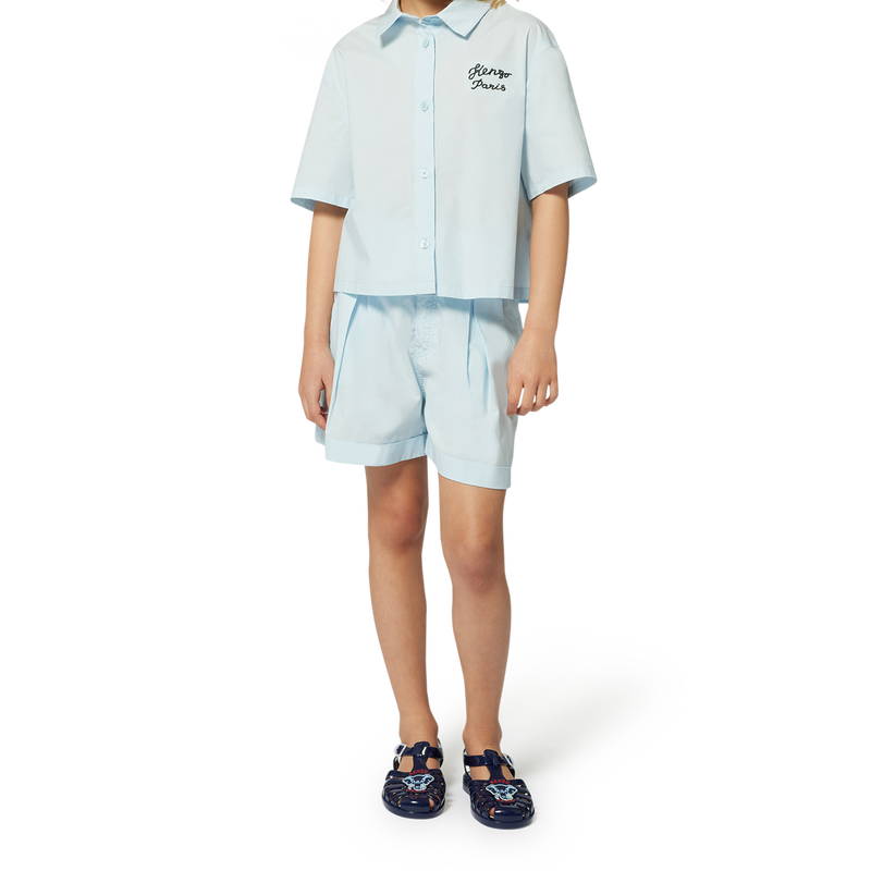 Overhemd met korte mouwen KENZO KIDS 
                        GIRL