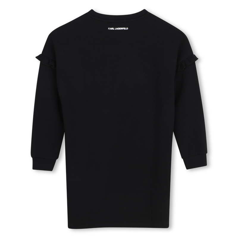 Langarm jurk KARL LAGERFELD KIDS 
                        GIRL