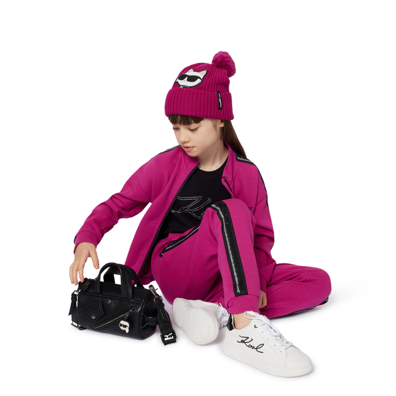 Hoed + nekwarmer set KARL LAGERFELD KIDS 
                        GIRL